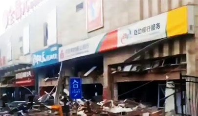 致2死2傷，山東濰坊高密市一沿街門店突發(fā)燃氣閃爆